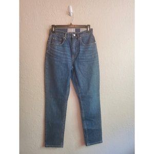 NWT Everlane High Rise Straight Jeans  Size 26 Regular